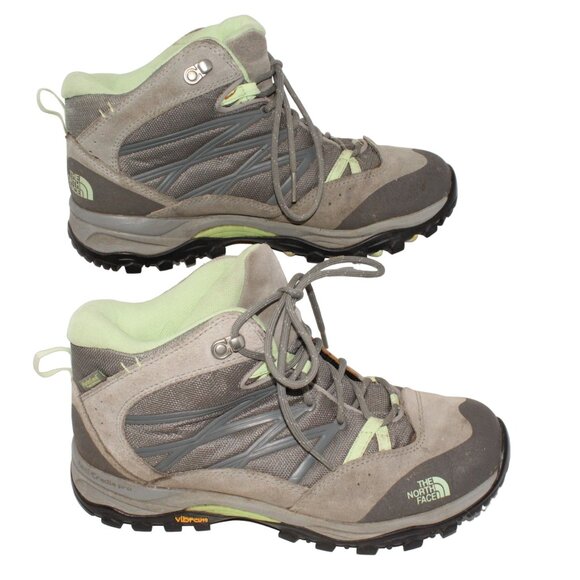 The North Face Womens Sz US 9 EU 40 Storm II Mid Waterproof Hiking Boots Gray - Picture 6 of 10
